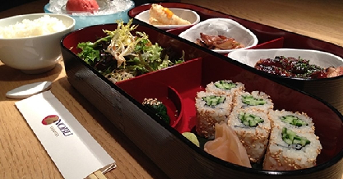 Nobu Őszi Bento Box menü