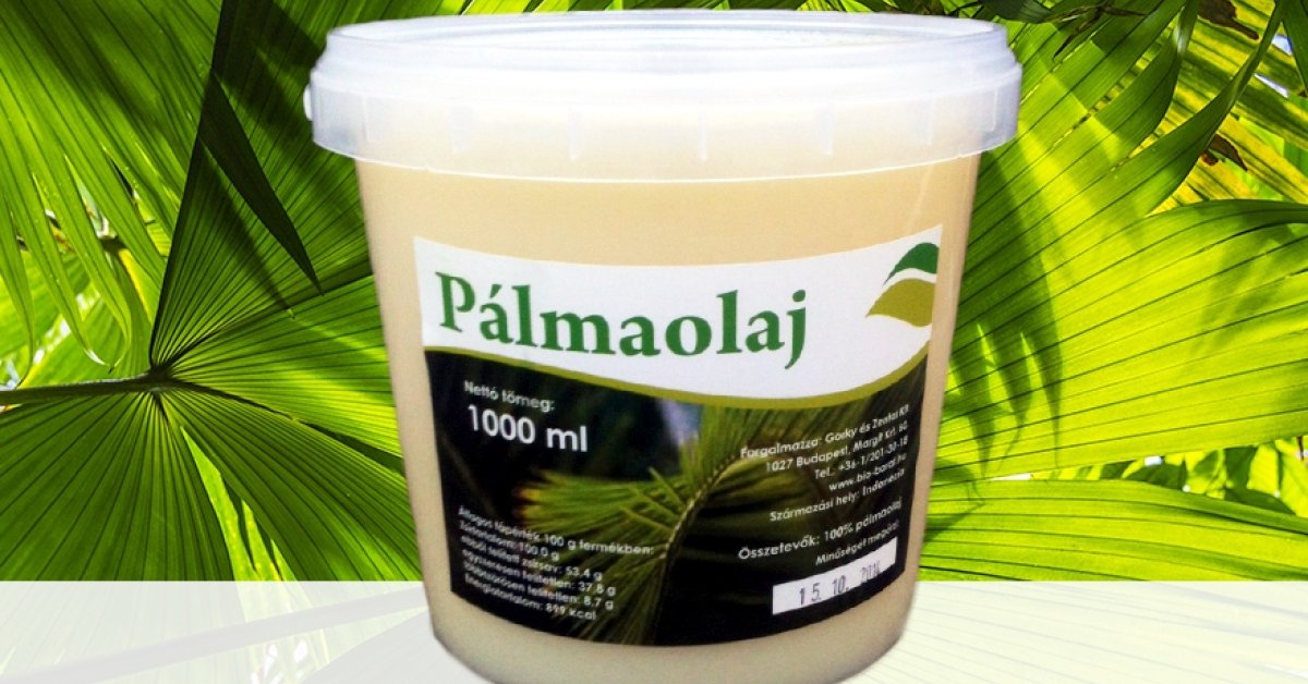 1 liter pálmaolaj