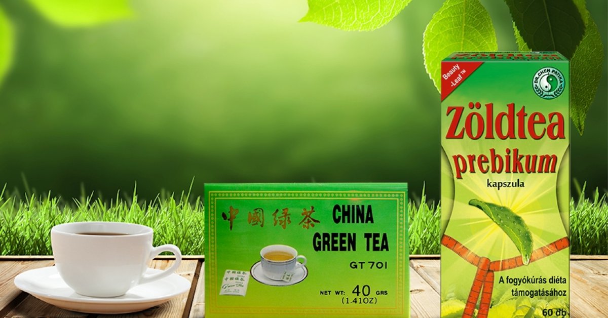 Zöldtea kapszula és tea