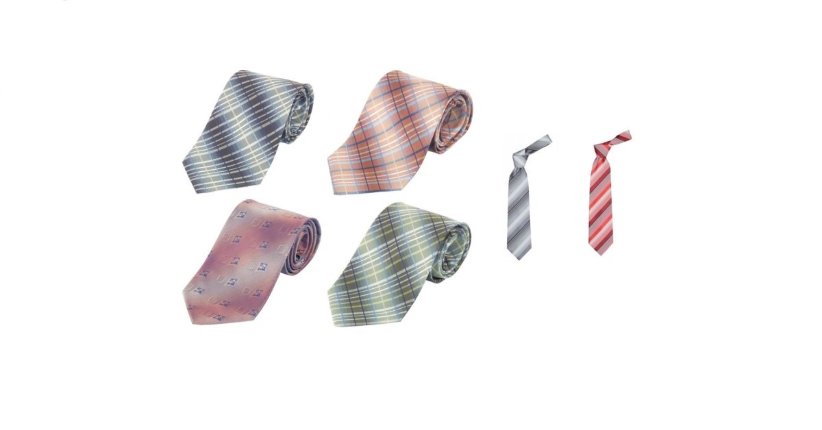 Nyakkendők, 6 színben