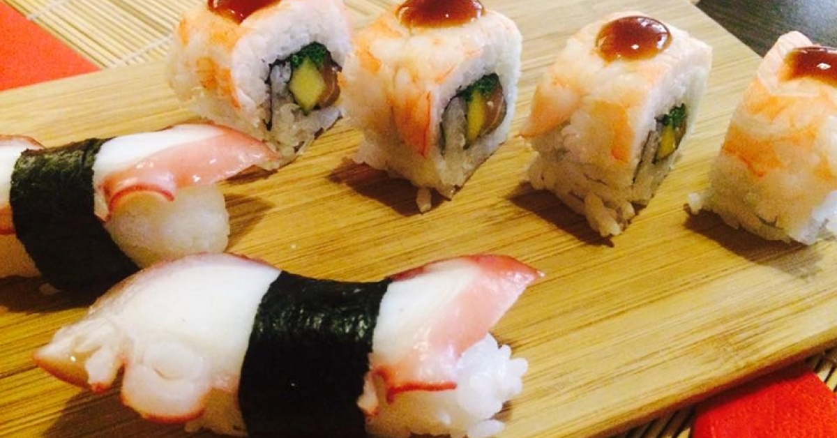 36 darabos sushi tál