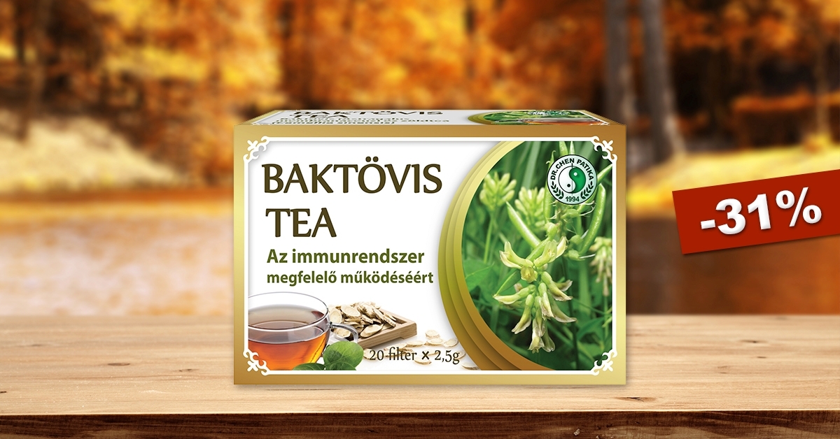 Baktövis tea