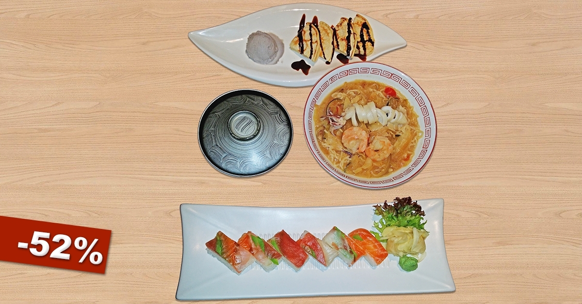 4 fogásos japán Izakaya menü