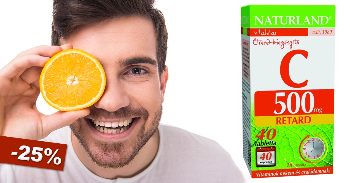 C-vitamin retard tabletta