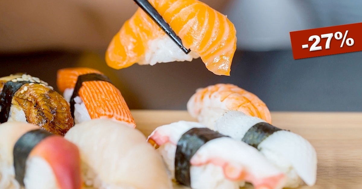 Sushi válogatás kiszállítással