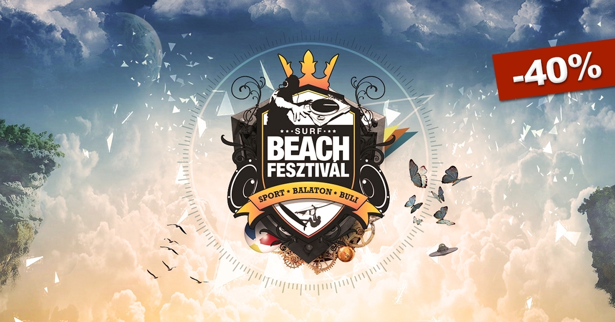Beach Fesztivál 4 napos bérlet