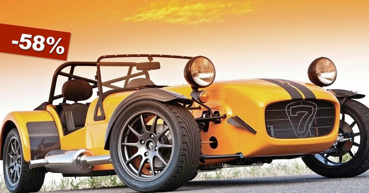 Vezess Lotus Super 7 Cabrio-t!