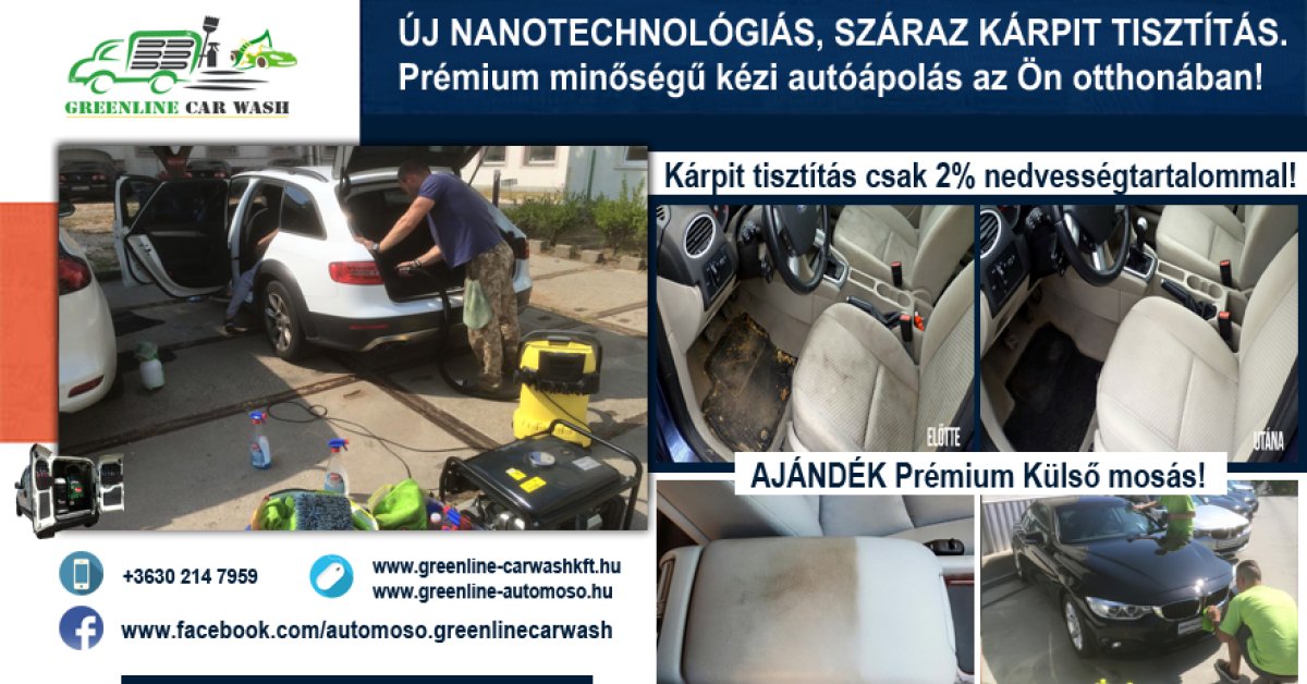 Nanotechnológiás autókárpit tisztítás, Külső mosás