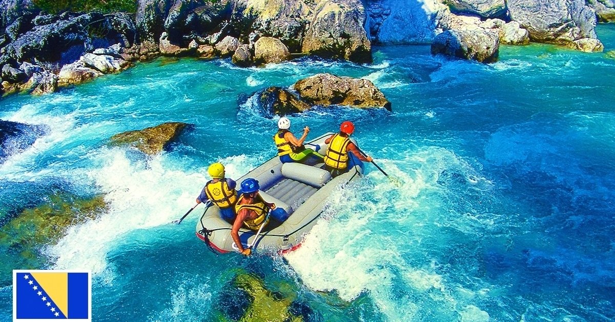 Rafting hétvége Boszniában