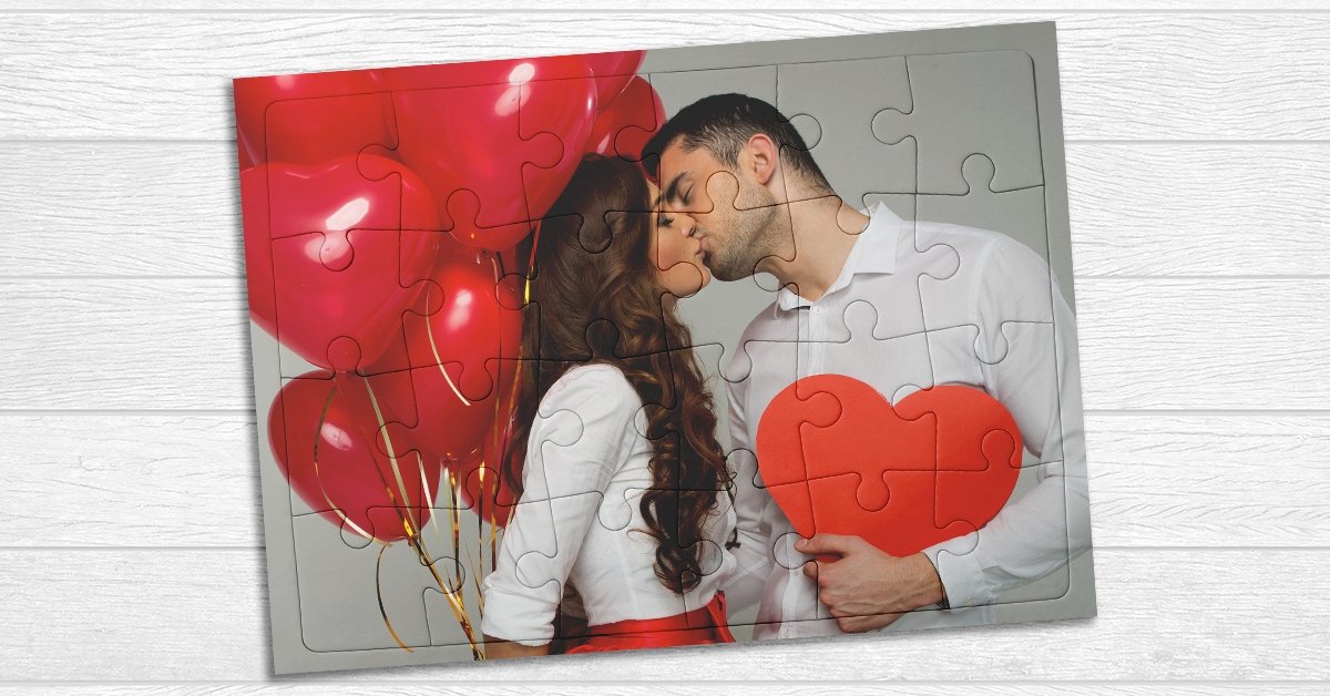 Valentin-napi fotó puzzle