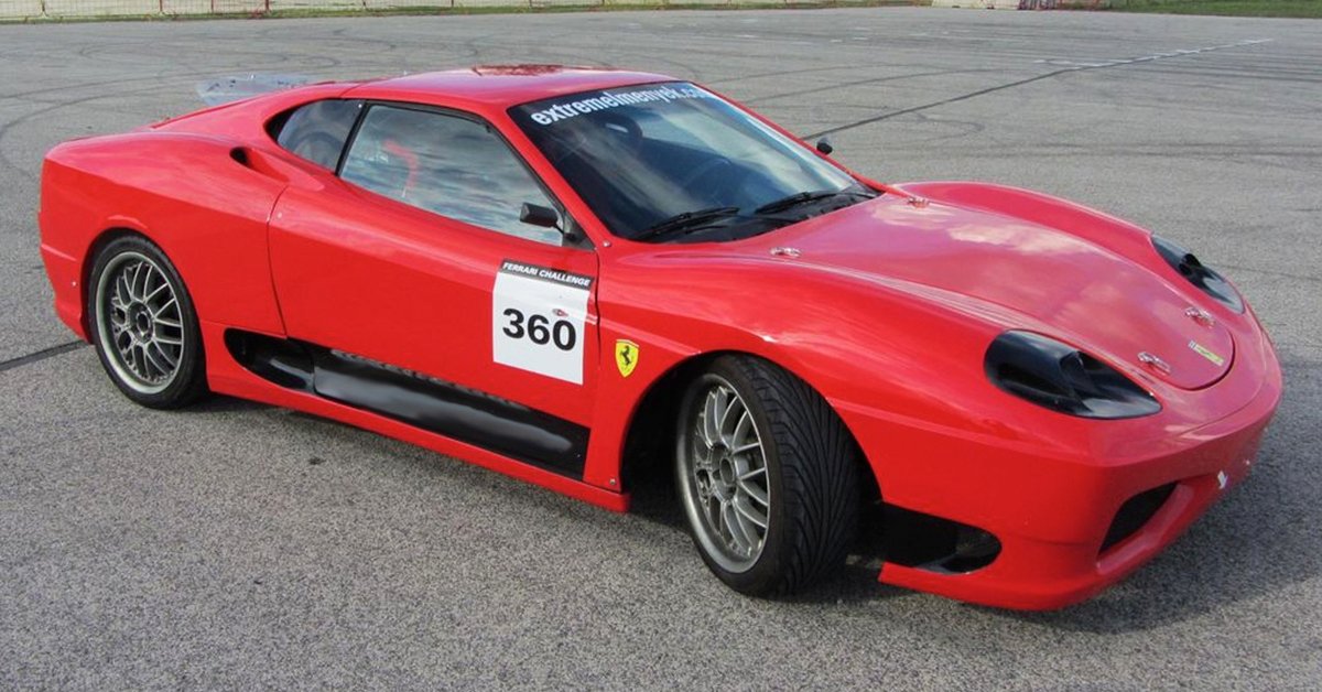 Ferrari 360 Replica vezetés