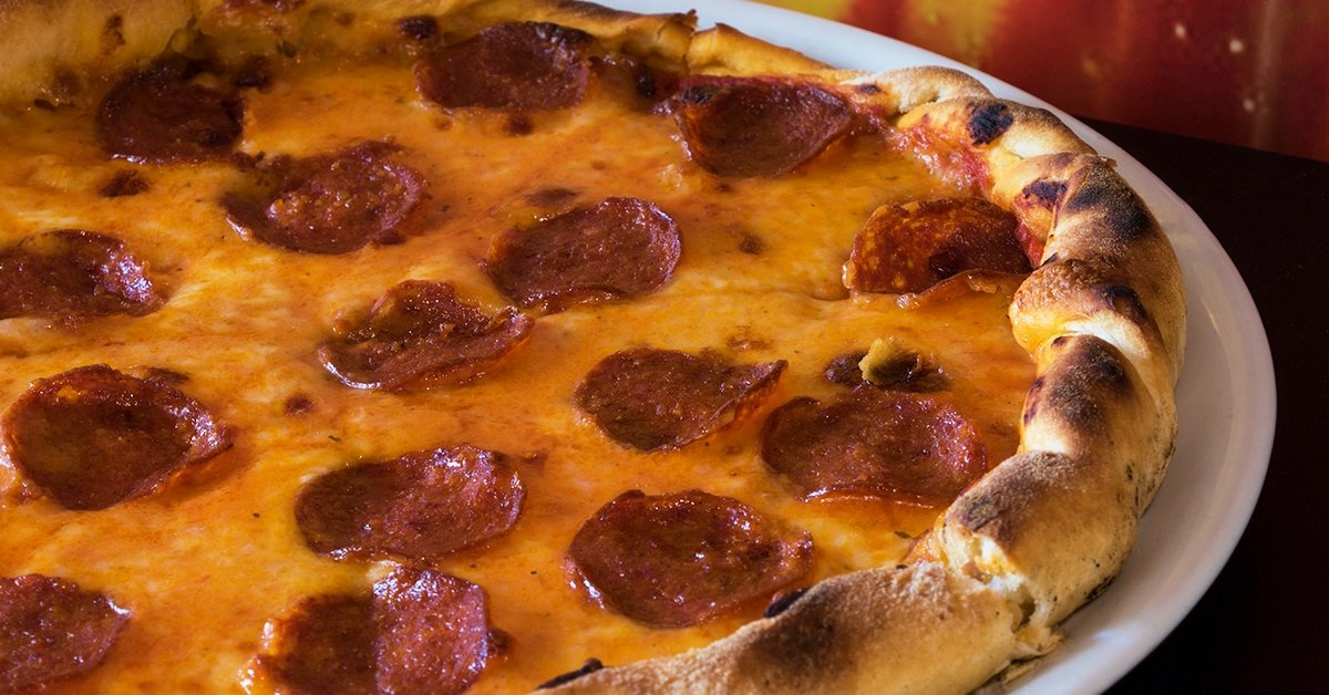 Vékony tésztás olasz pizza