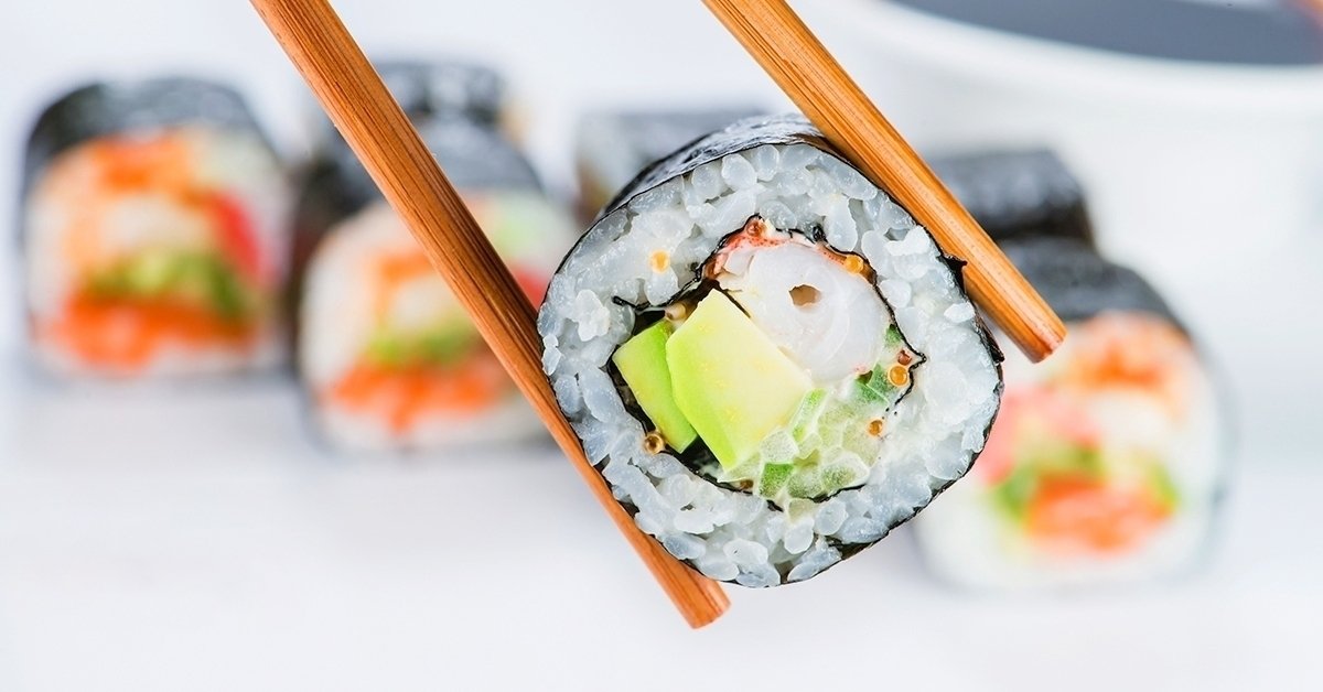 5 féle sushi kombináció