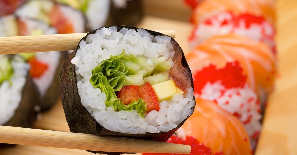 5-féle sushi kombináció