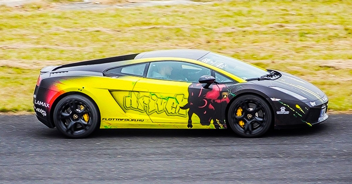 Lamborghini Gallardo vezetés