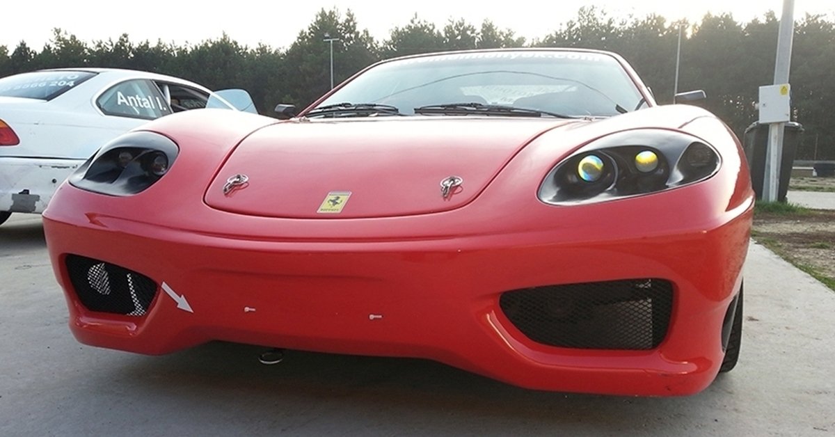 Ferrari 360 Replica vezetés