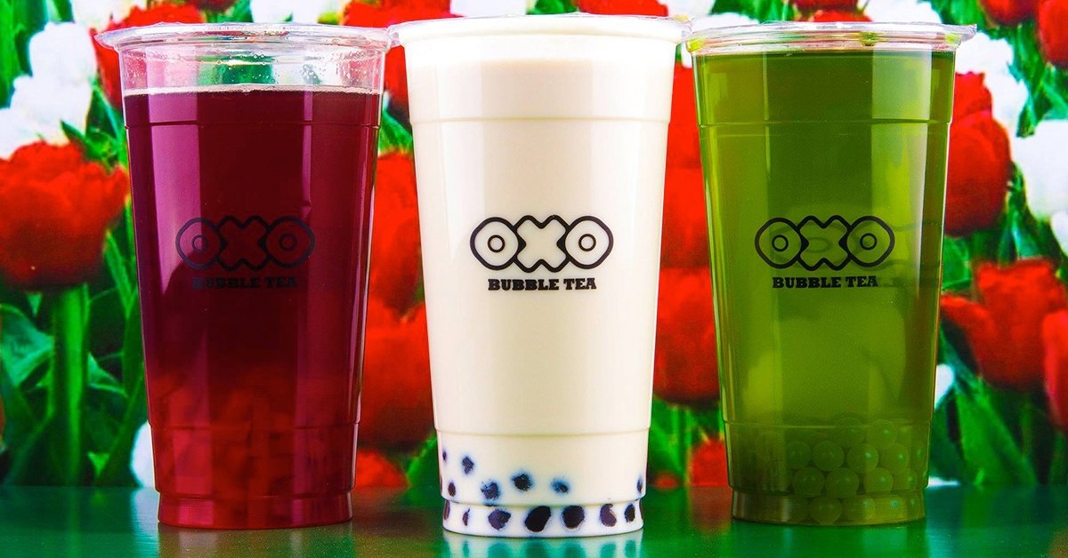 OXO Bubble Tea hűségkártya