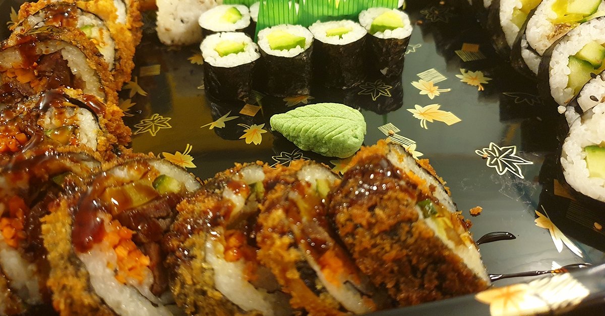 40 db-os sushi menü húsevőknek