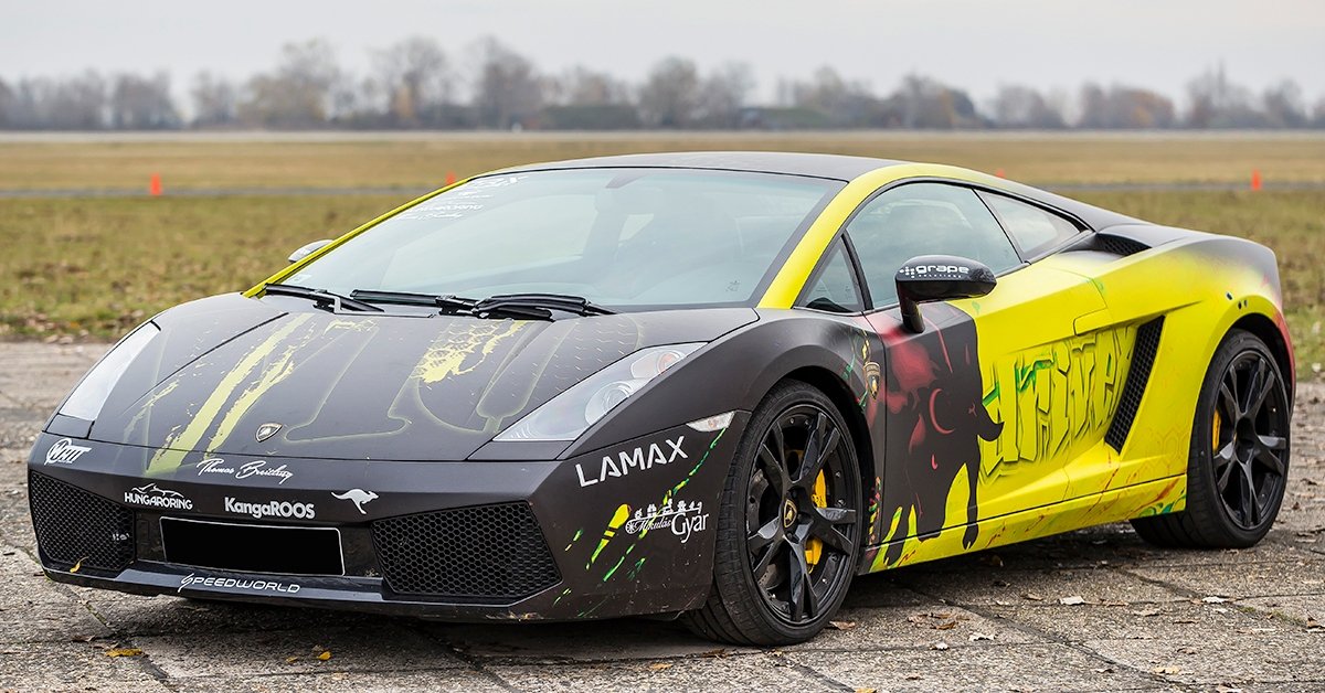 Lamborghinivel a DRX Ringen