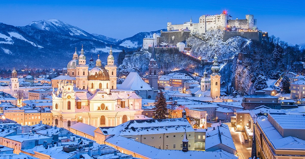 Salzburg adventi fényekben