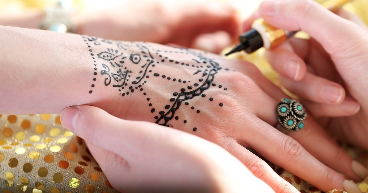 Henna festő workshop