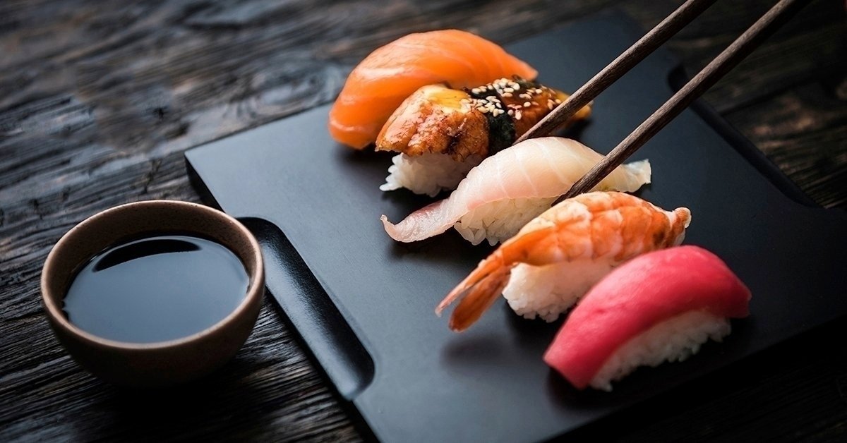 Sushi menü házhozszállítással