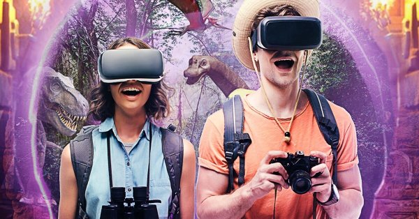 Dino Safari: VR időutazás 2 fő részére, a VR Vidámparkban