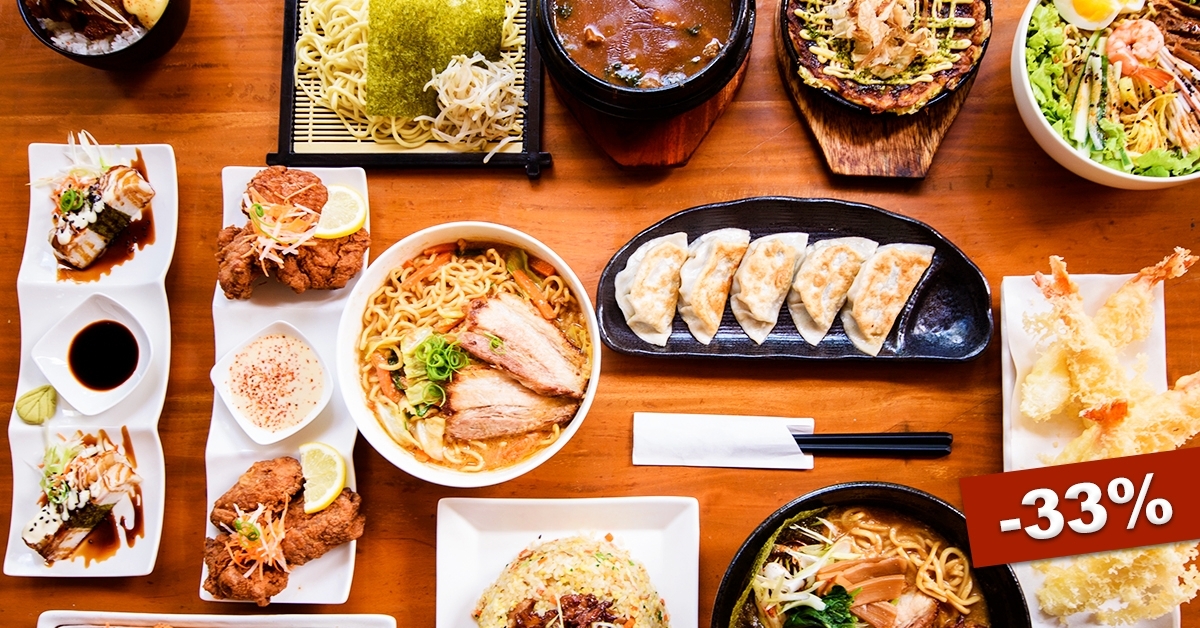 7 fogásos páros japán menü