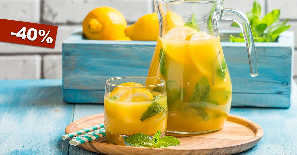 Limonádé többféle ízben
