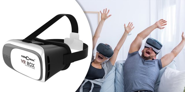 ConCorde VR BOX V 2.0 virtuális valóság szemüveg
