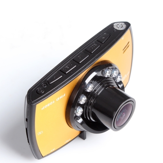 Kompakt Full HD autós kamera, arany