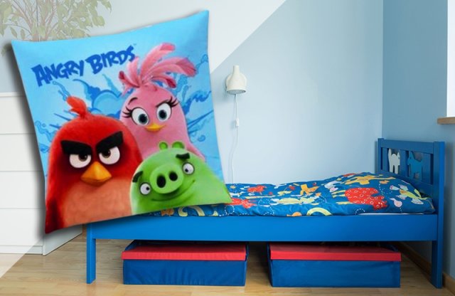 Díszpárna, Angry Birds + más típus