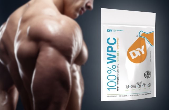 DIY Nutrition, DIY WPC - tejsavó fehérje koncentrátum, 908 g