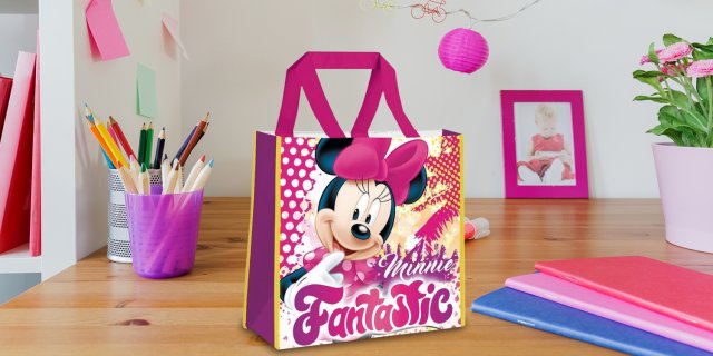 Bevásárló táska, Minnie egér + több fajtában