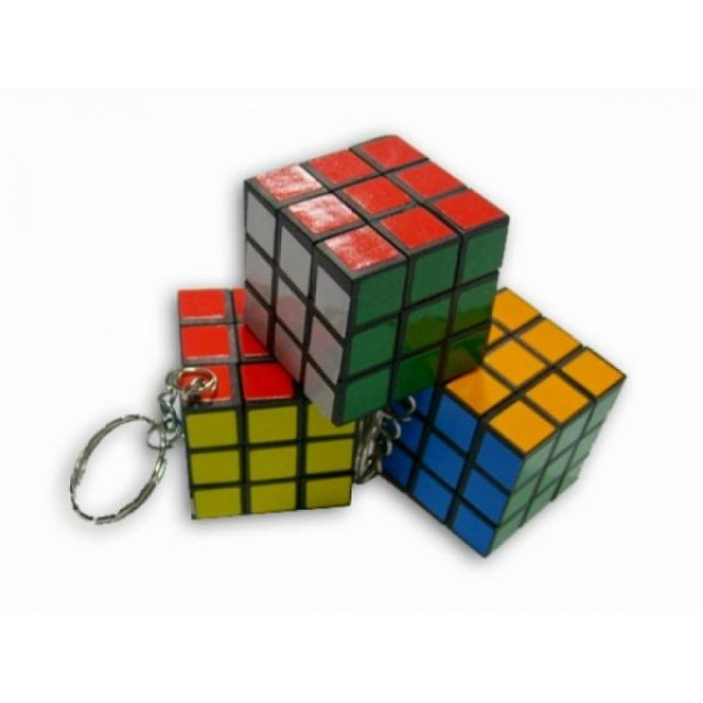 Kulcstartó Rubik-kocka 