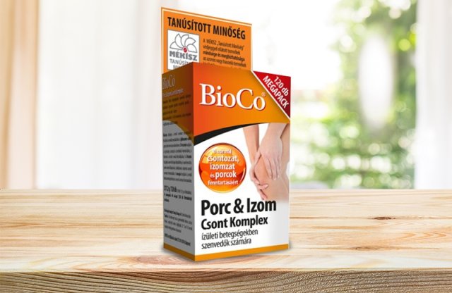 BioCo Porc Izom Csont Komplex, 120 db tabletta