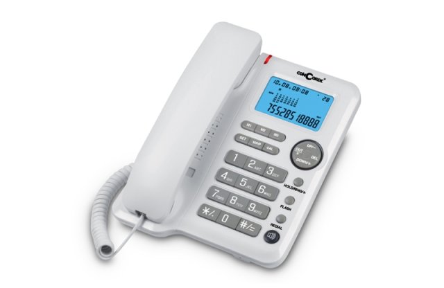 ConCorde vezetékes telefon, A80, fehér + több színben