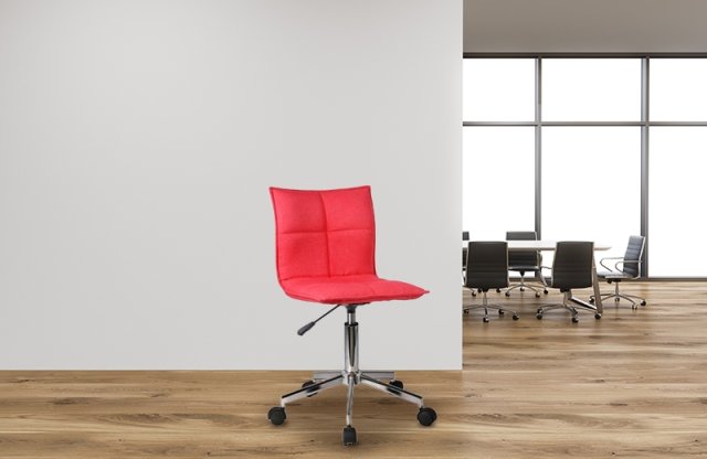 CRAIG irodai szék kerekekkel, piros + több színben