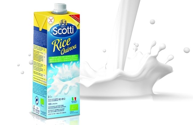 Riso Scotti bio rizsital, 1000 ml, quinoás + más ízekben