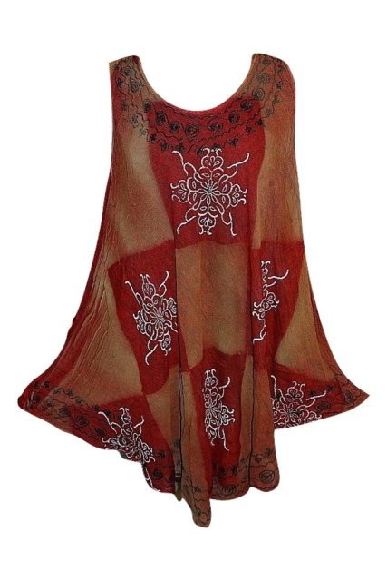 Indiai nyári ruha, piros + más színekben