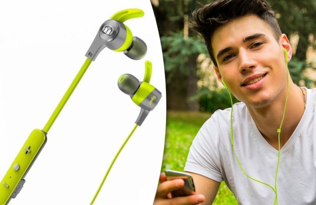 Monster iSport Achieve fülhallgató, wireless, zöld + más színekben