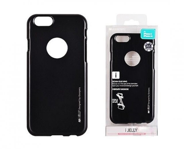 Mercury iPhone 6/6S tpu védőtok, fekete + több színben