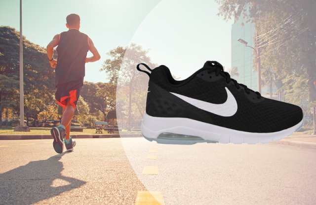 Nike Air Max Motion LW férfi cipő, fekete, 44 + több méretben