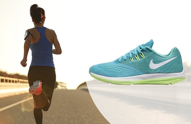 Nike Air Zoom Winflo 4 női cipő, kék, 36 + más méretben