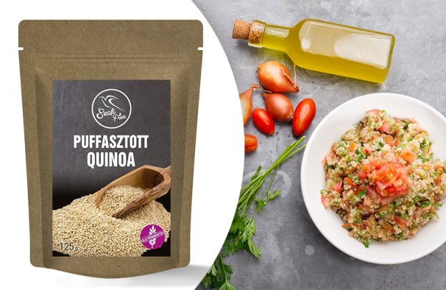 Szafi Free gluténmentes puffasztott quinoa, 125 g