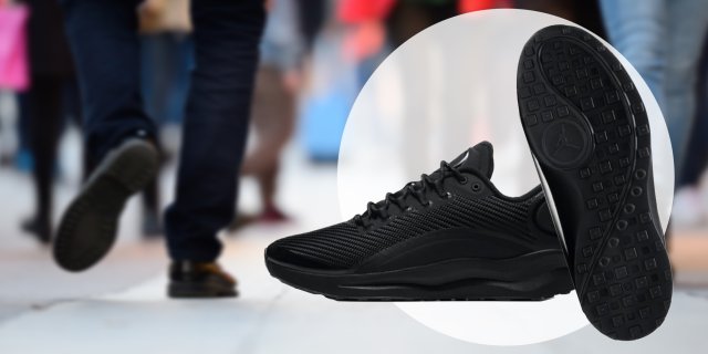 Nike Jordan Tenacity fekete, férfi futócipő, 47-es méretben