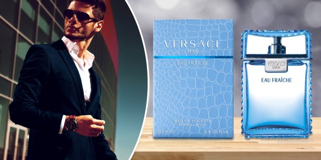 Versace | Eau Fraiche, férfi parfüm (eau de toilete) 100 ml