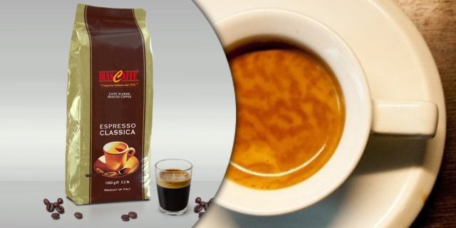 Biancaffe Espressobar Classica szemes kávé, 1 kg