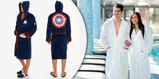 Amerika kapitány Marvel fürdőköntös