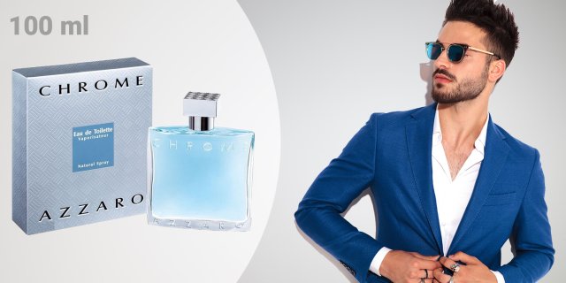 Azzaro | Chrome, férfi parfüm (eau de toilette) 100 ml